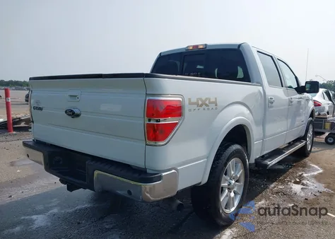 2012 Ford F-150 Lariat z USA, uszkodzony, nr VIN 1FTFW1ET3CFC30327